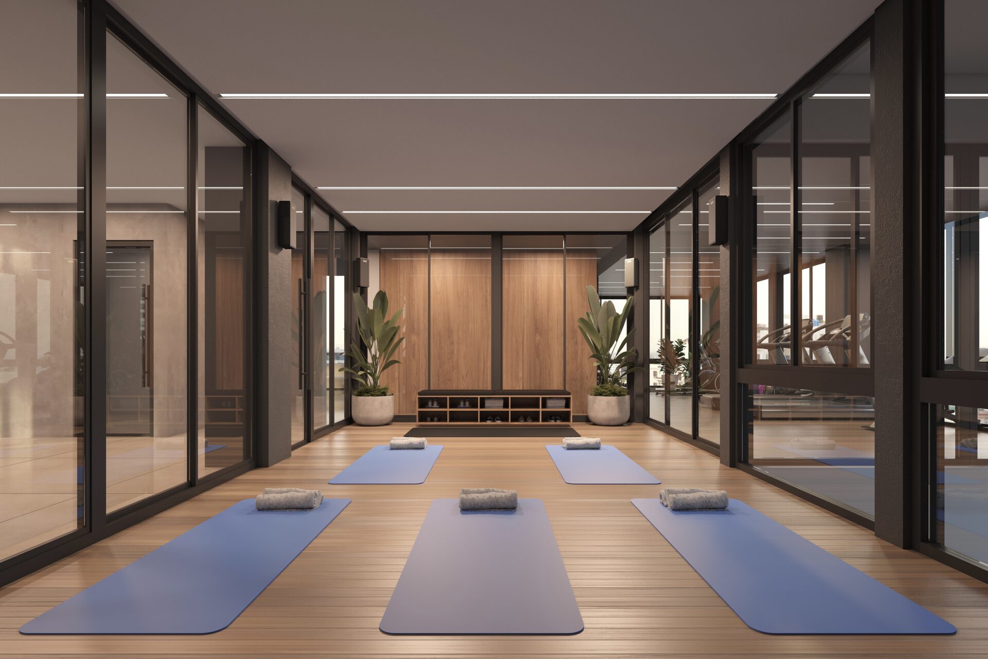 sala de yoga y pilates